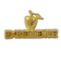 Excellence with Apple lapel pin
